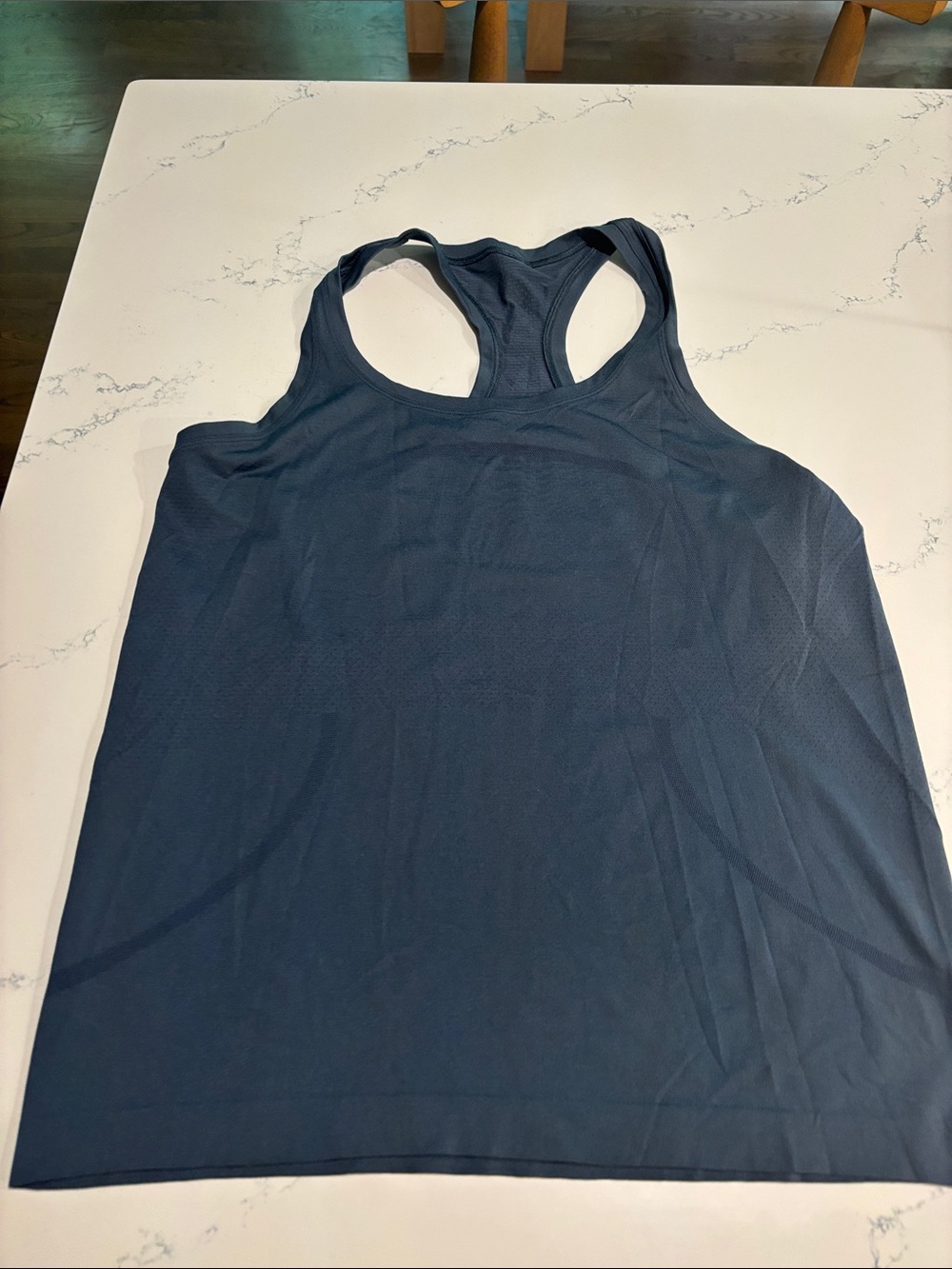 lululemon athletica Navy Racerback Performance Tank